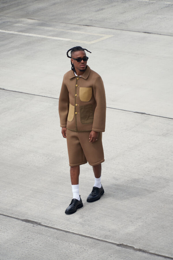Spacer Mesh Chore Jacket - Image 4