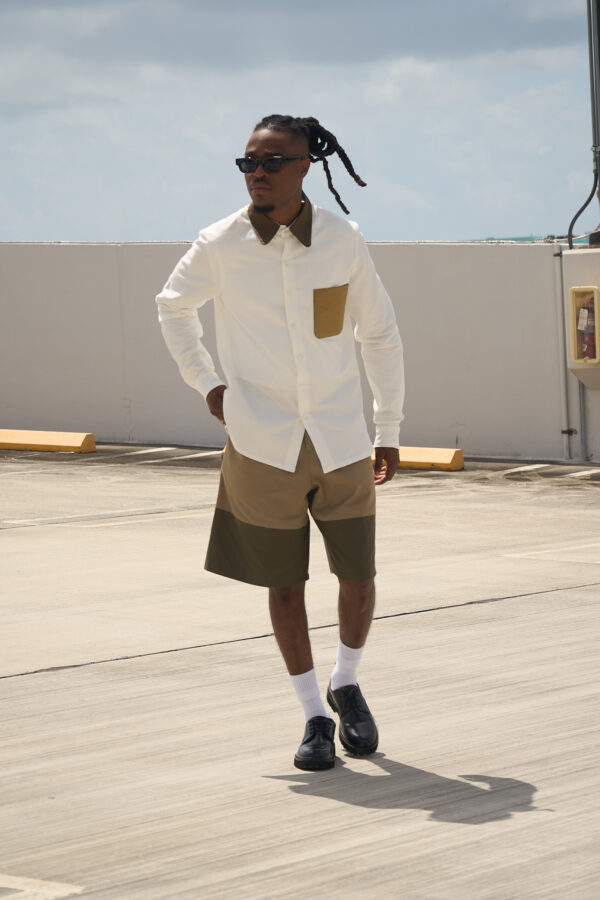 Contrast Collar Shirt - Image 2
